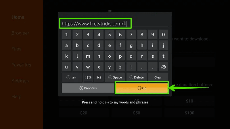 How to install Filelinked on Firestick