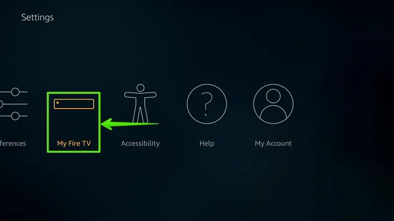 Go to My Fire TV