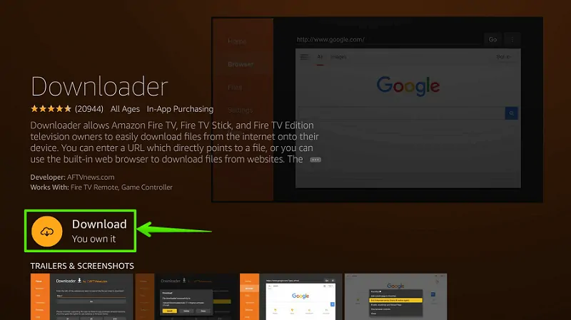Type Downloader