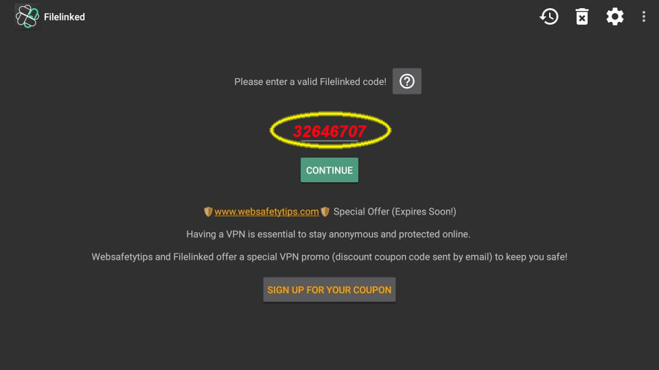 Main Menu